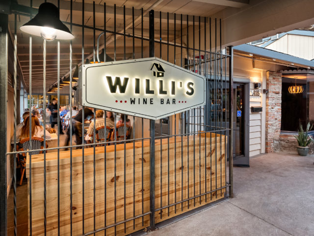 Willi's Wine Bar- Walk ins are welcome